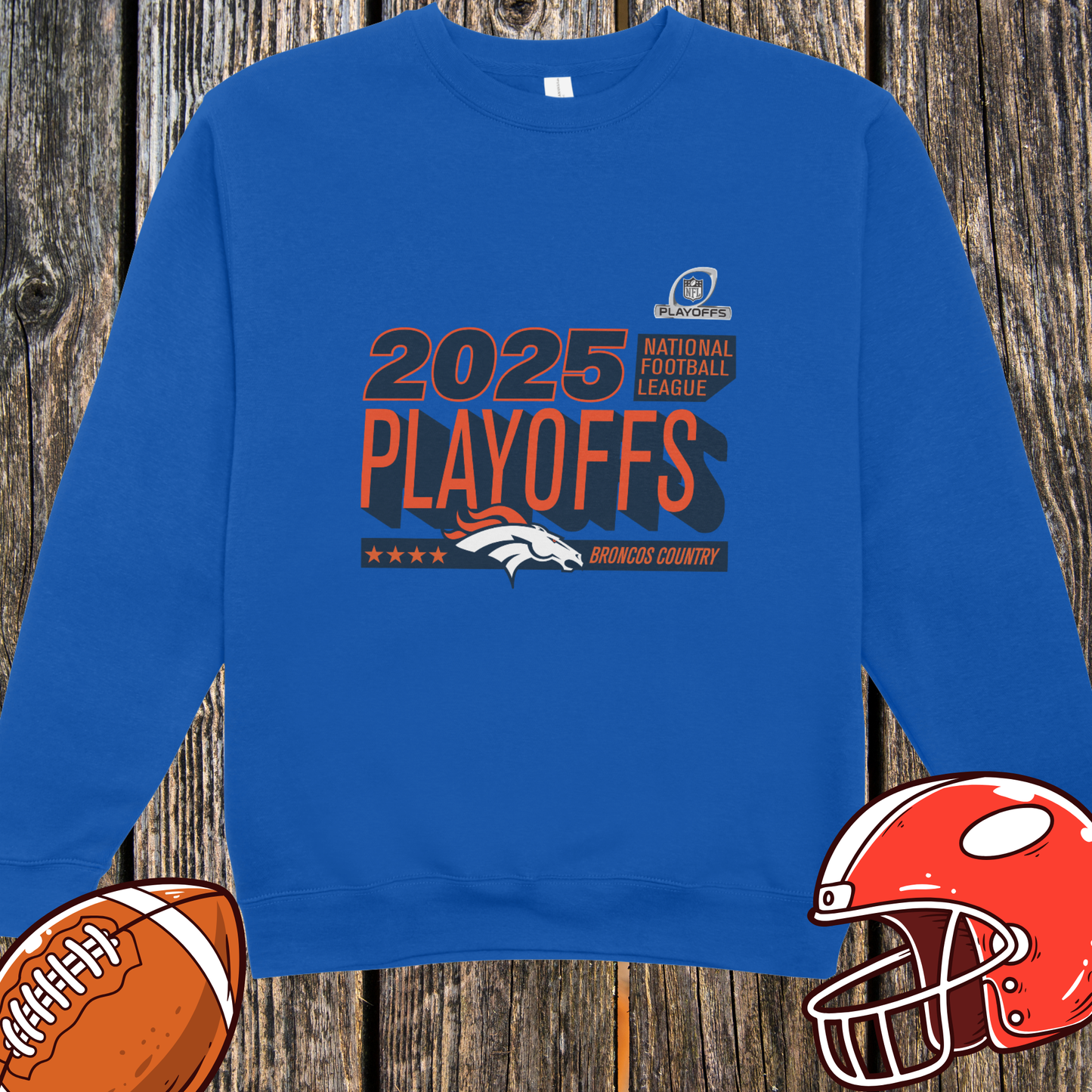 Denver Broncos 2025 Playoffs Unisex Sweatshirt