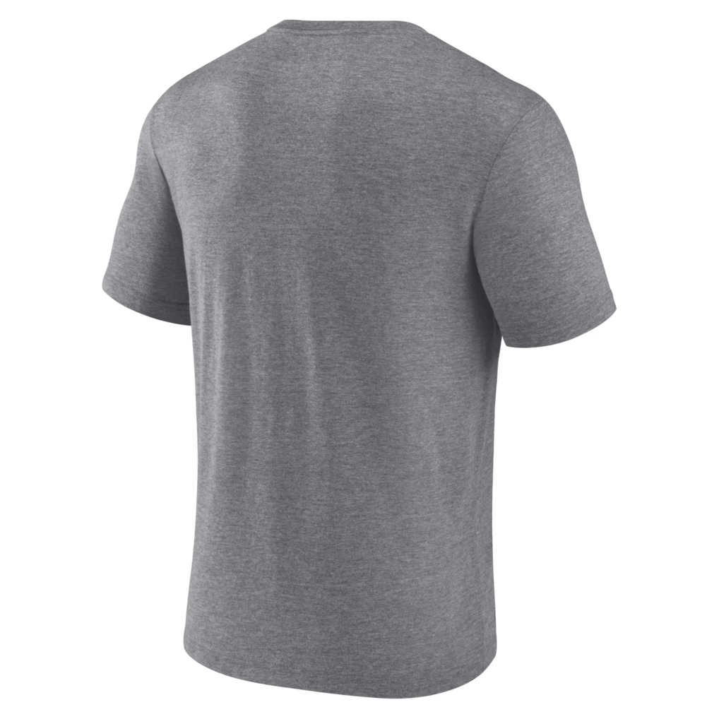 Heather Gray Philadelphia Eagles Bud Light Tri-Blend T-Shirt