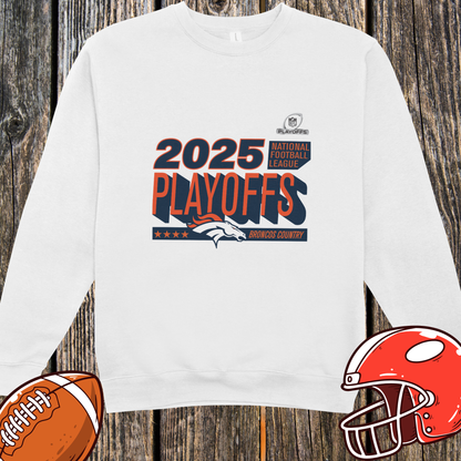 Denver Broncos 2025 Playoffs Unisex Sweatshirt