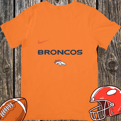 NFL Hello Kitty Broncos Unisex T-Shirt – Cute Game Day Tee