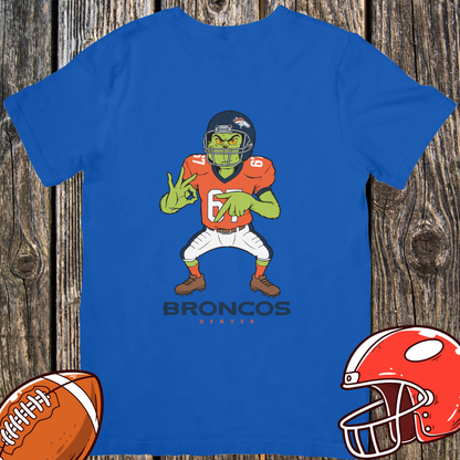 Denver Broncos Grinch Unisex T-Shirt – Funny Football Fan Tee