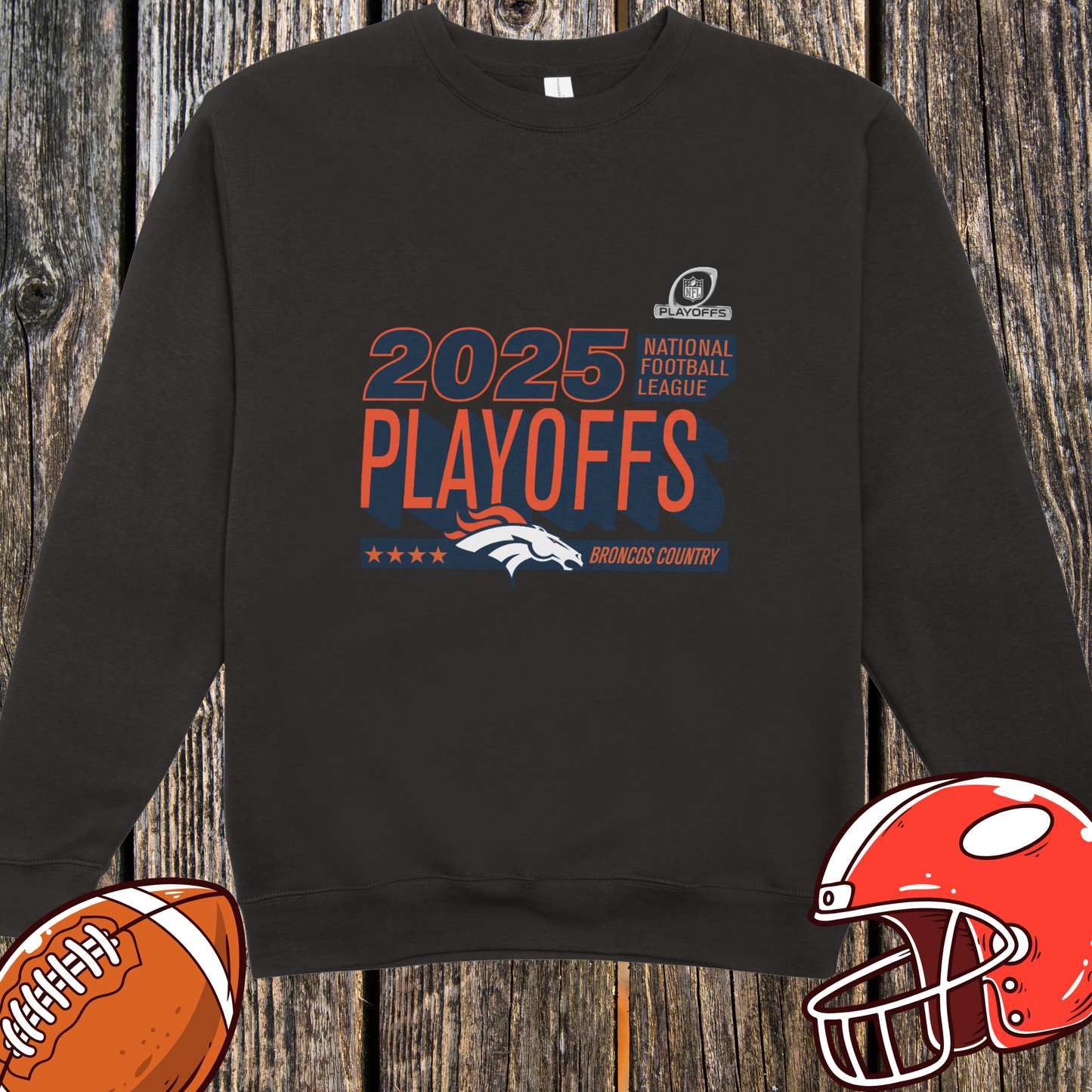 Denver Broncos 2025 Playoffs Unisex Sweatshirt
