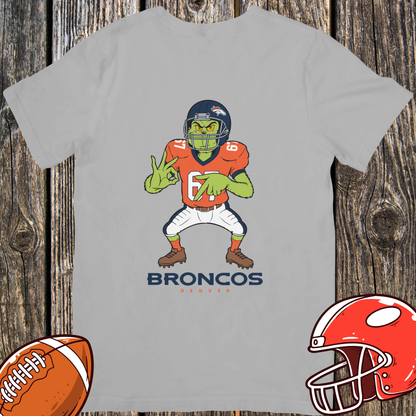 Denver Broncos Grinch Unisex T-Shirt – Funny Football Fan Tee