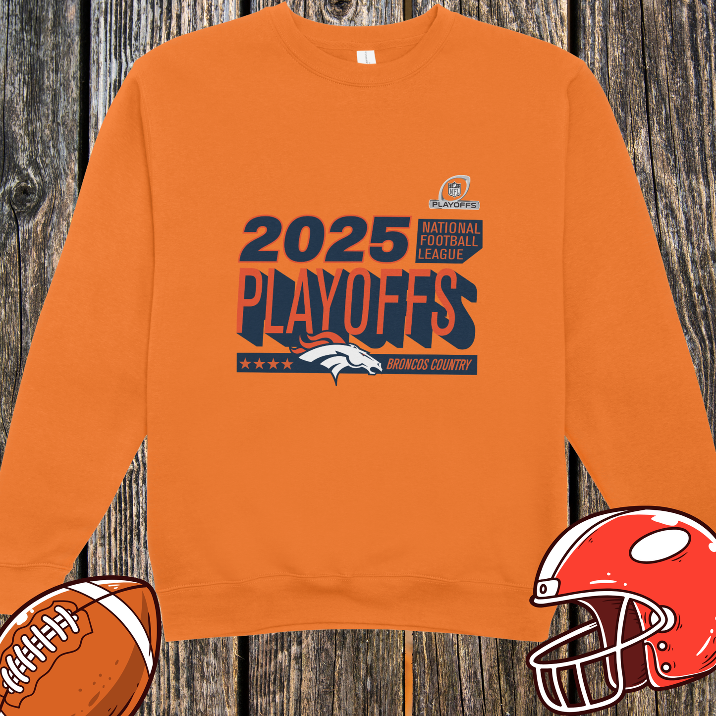 Denver Broncos 2025 Playoffs Unisex Sweatshirt
