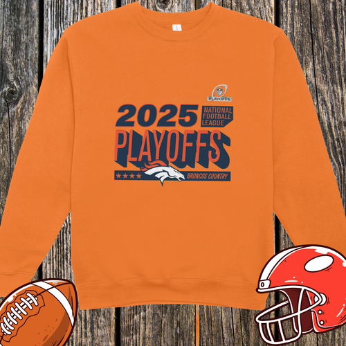 Denver Broncos 2025 Playoffs Unisex Sweatshirt