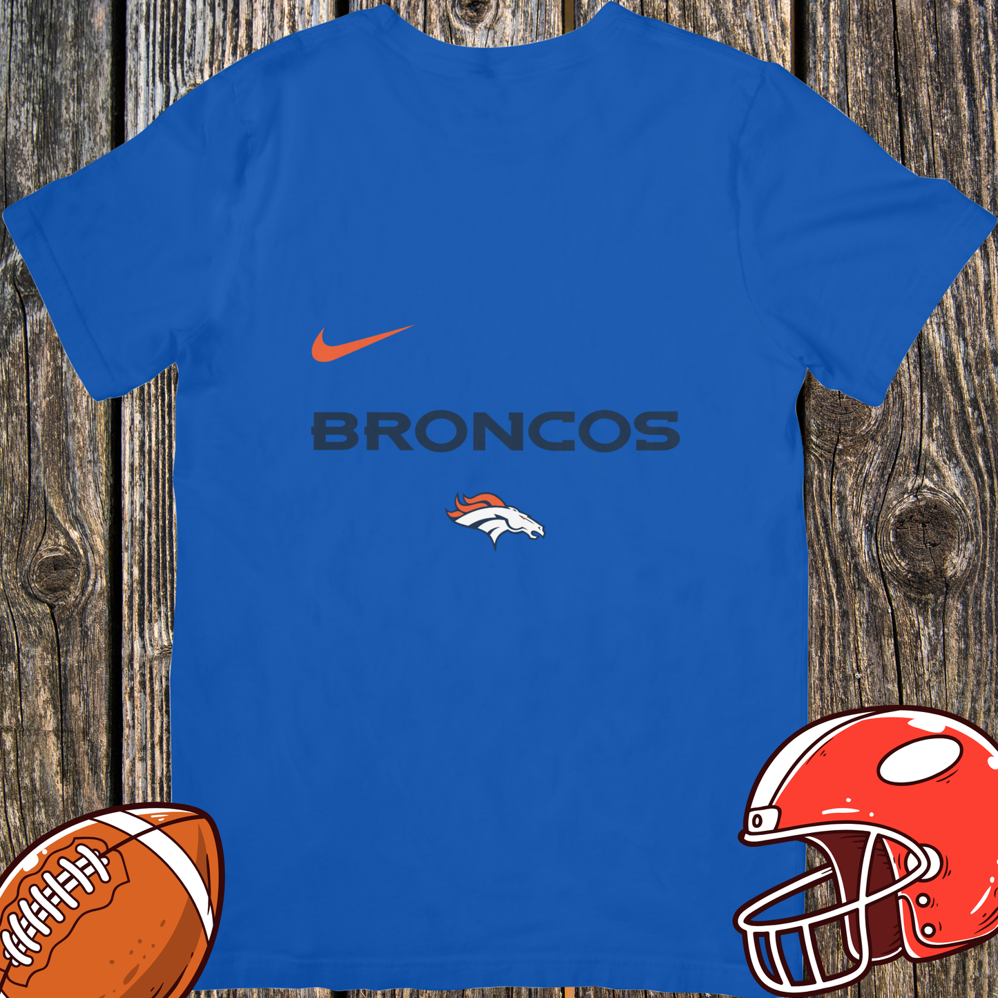 NFL Hello Kitty Broncos Unisex T-Shirt – Cute Game Day Tee