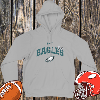 Philadelphia Eagles Hello Kitty Football Hoodie