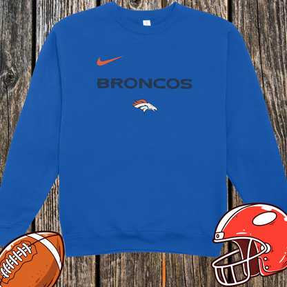 NFL Hello Kitty Broncos Unisex Sweatshirt – Cute Game Day Sweatshirt