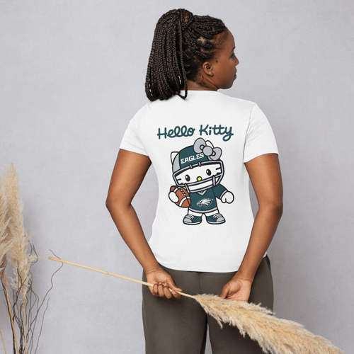 Philadelphia Eagles Hello Kitty Football Tee