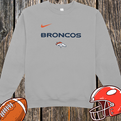 NFL Hello Kitty Broncos Unisex Sweatshirt – Cute Game Day Sweatshirt