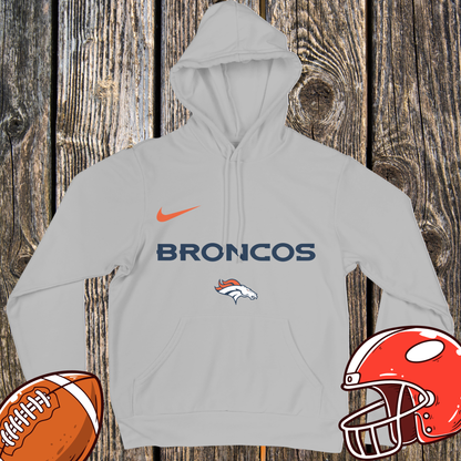 NFL Hello Kitty Broncos Unisex Hoodie – Cute Game Day Hoodie