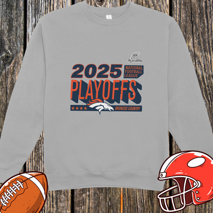 Denver Broncos 2025 Playoffs Unisex Sweatshirt