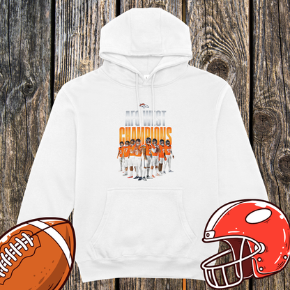 AFC West Champions 2025 Team Photo Hoodie – Unisex Hoodie