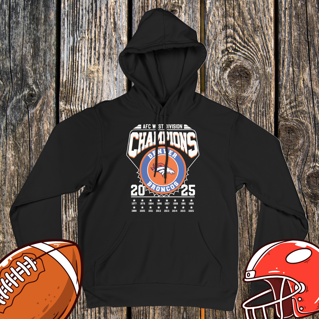 Denver Football Champions 2025 Hoodie – Unisex Hoodie