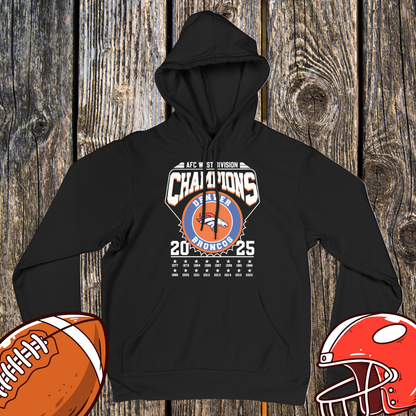 Denver Football Champions 2025 Hoodie – Unisex Hoodie