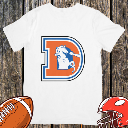 Retro Denver D Horse Logo Shirt – Unisex Tee
