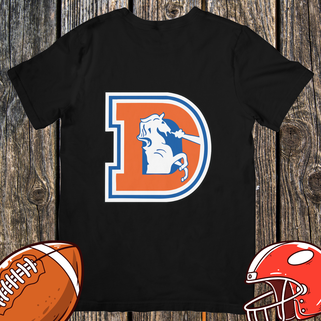 Retro Denver D Horse Logo Shirt – Unisex Tee