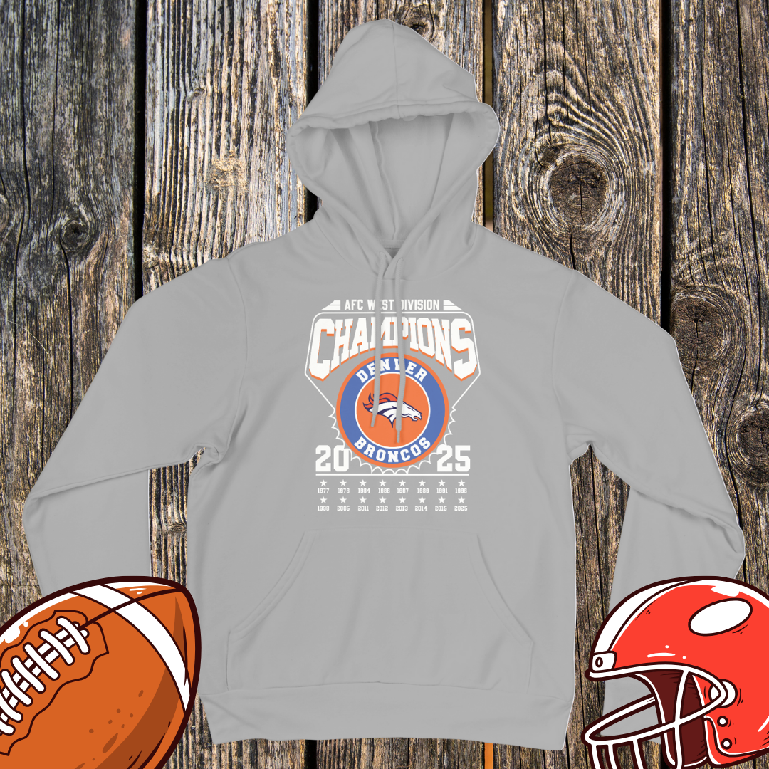 Denver Football Champions 2025 Hoodie – Unisex Hoodie
