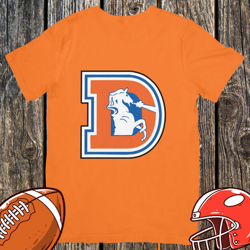 Retro Denver D Horse Logo Shirt – Unisex Tee