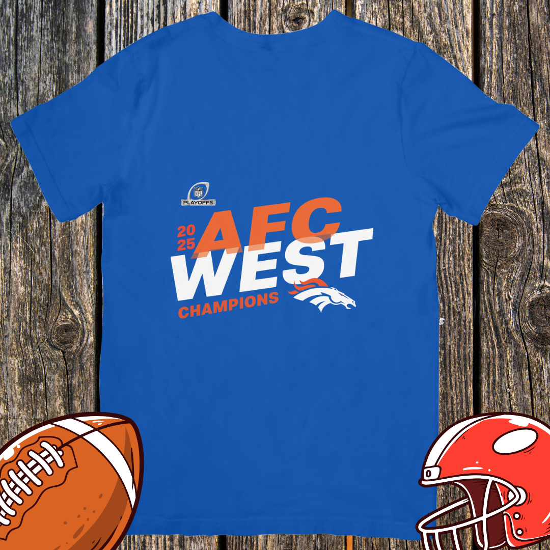 2025 AFC West Champions Shirt – Unisex Tee
