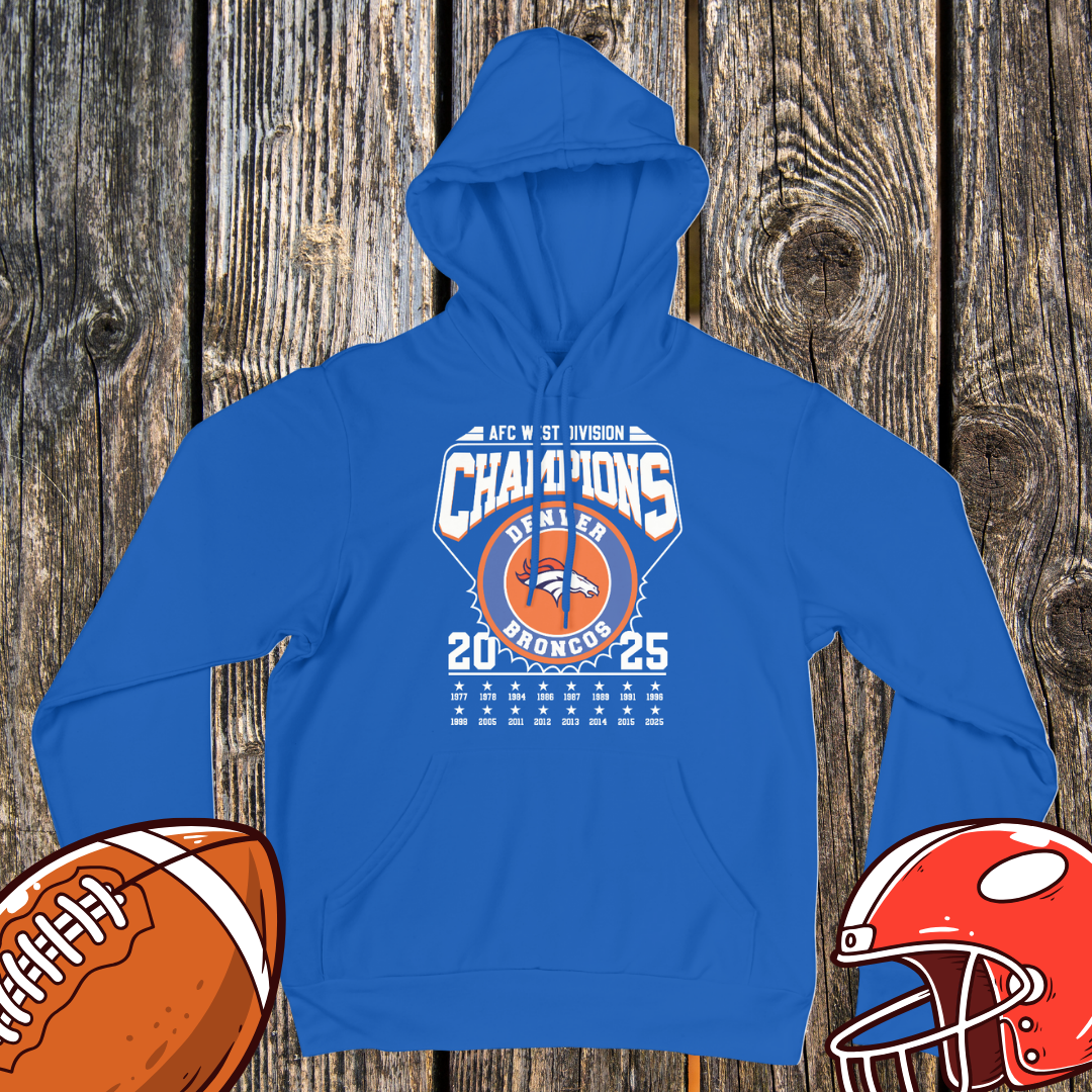 Denver Football Champions 2025 Hoodie – Unisex Hoodie