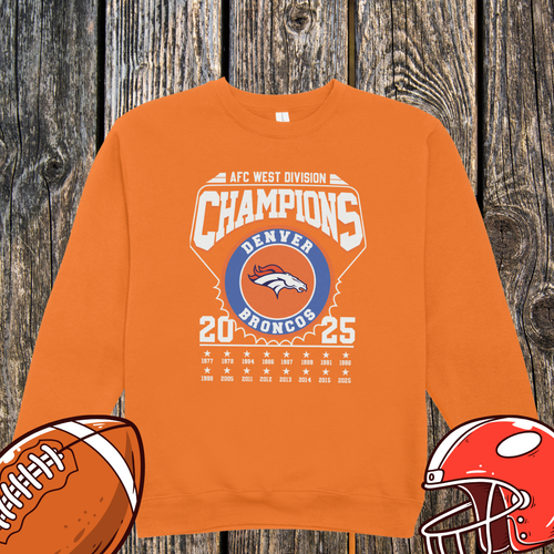 Denver Football Champions 2025 Sweatshirt – Unisex Sweatshirt