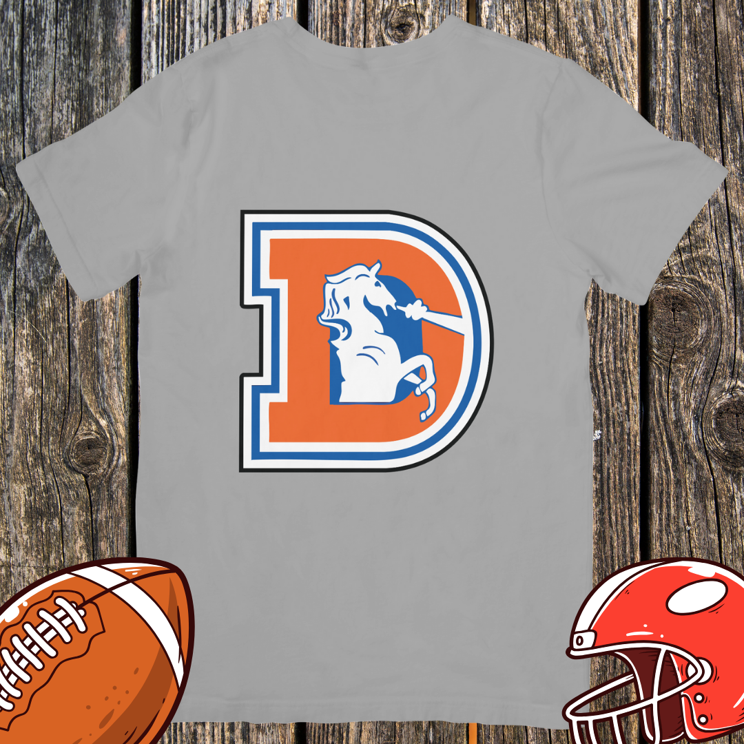 Retro Denver D Horse Logo Shirt – Unisex Tee