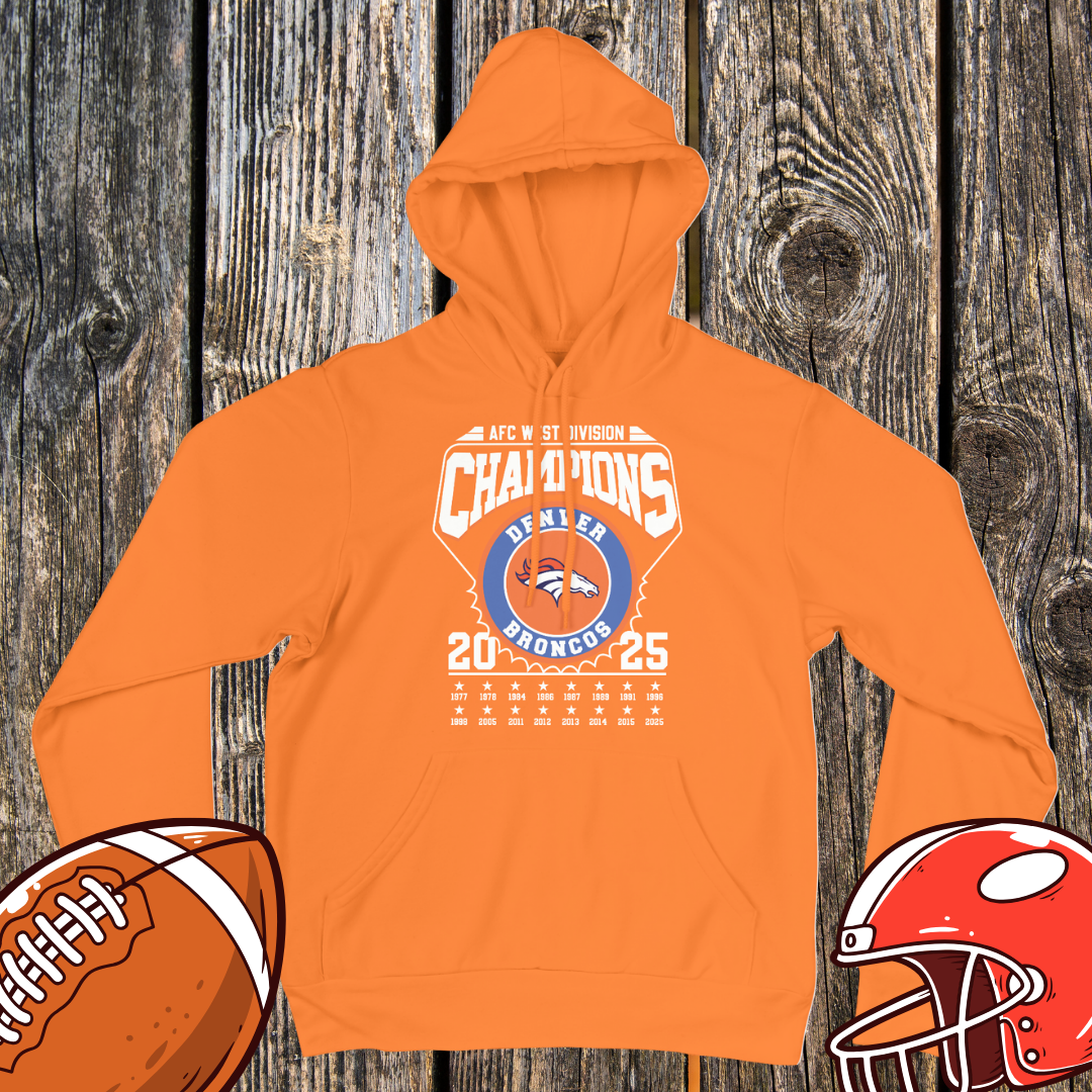 Denver Football Champions 2025 Hoodie – Unisex Hoodie