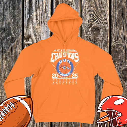 Denver Football Champions 2025 Hoodie – Unisex Hoodie