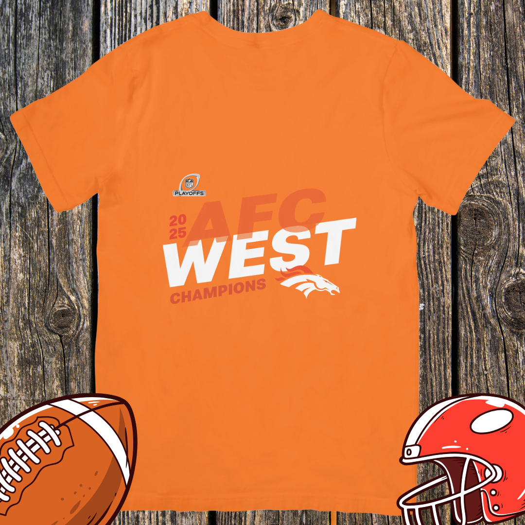 2025 AFC West Champions Shirt – Unisex Tee