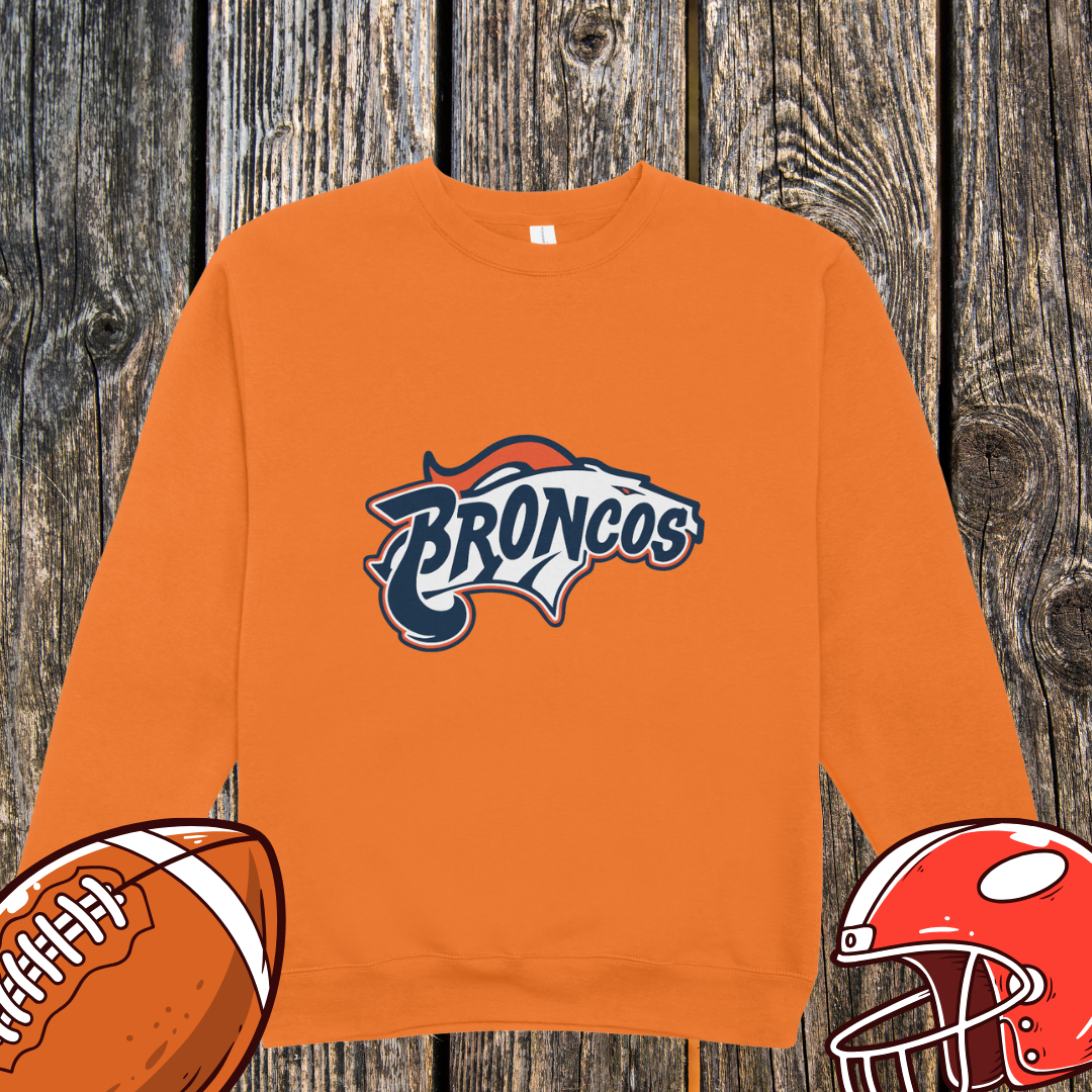 Broncos Bold Logo Sweatshirt – Unisex Sweatshirt