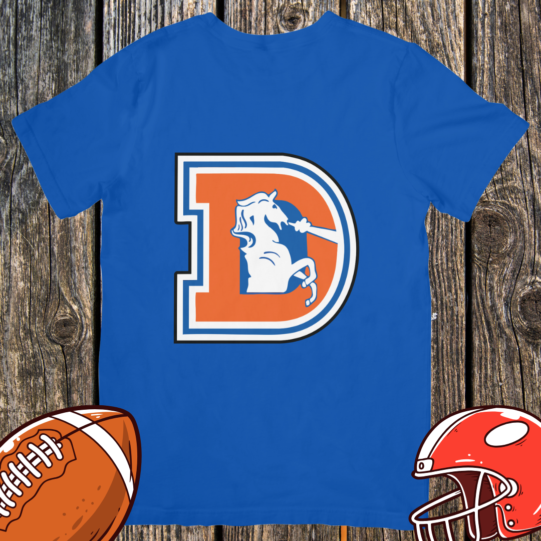 Retro Denver D Horse Logo Shirt – Unisex Tee