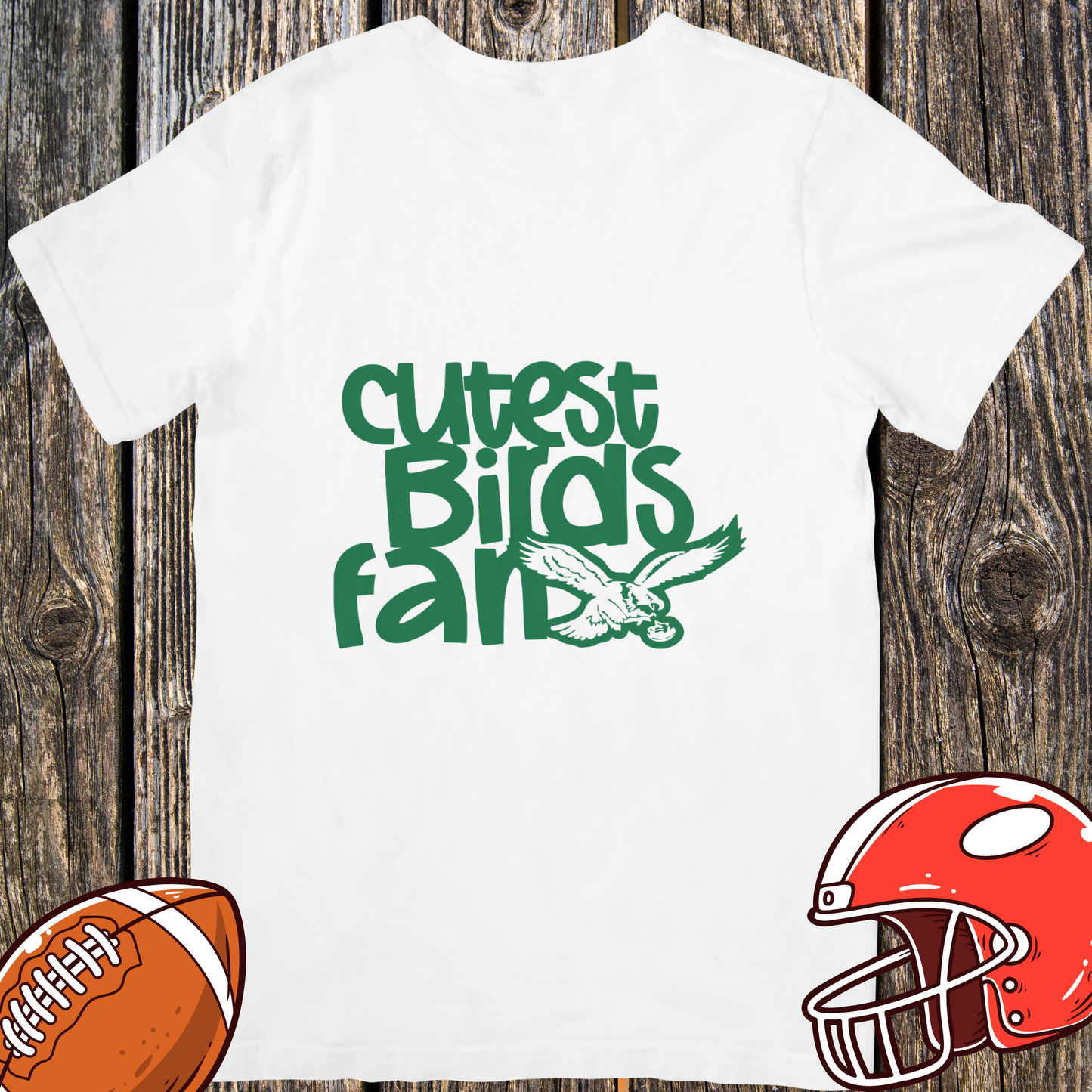 Cutest Birds Fan Unisex T-Shirt – Funny Football Eagle Graphic Tee