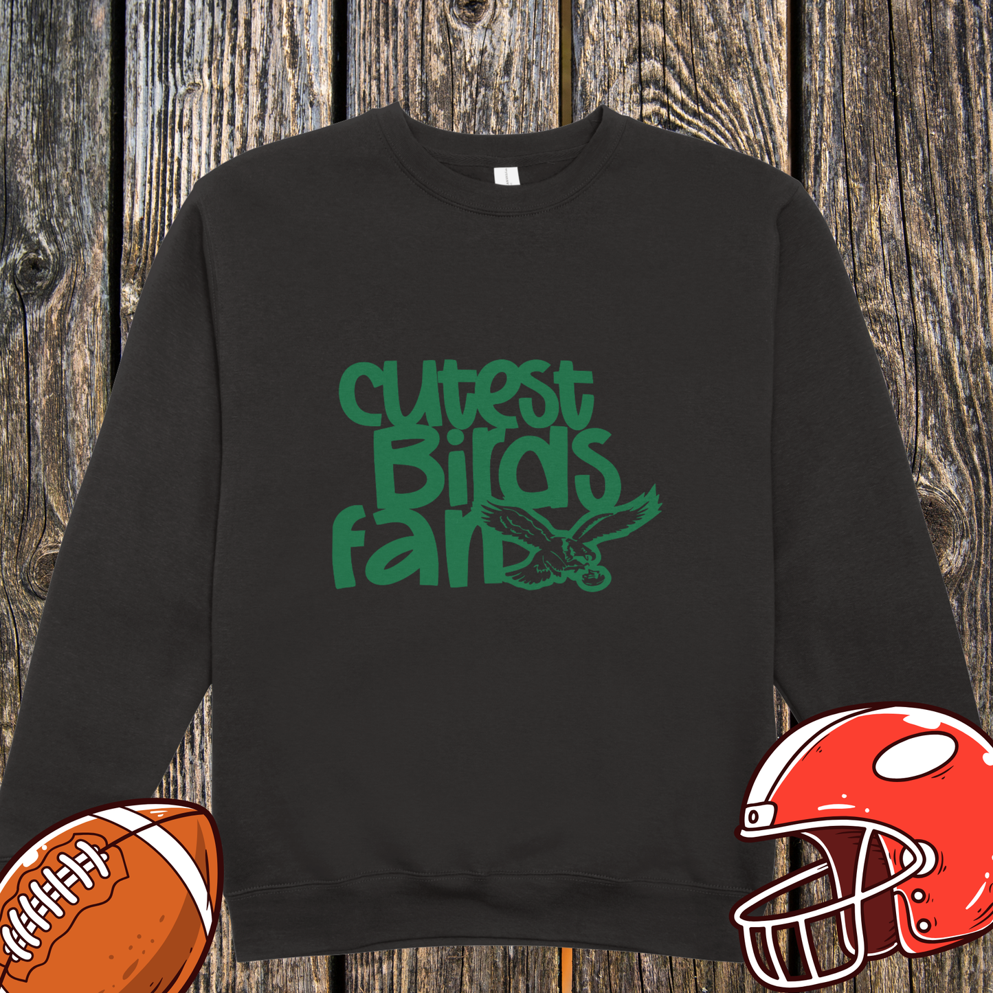 Cutest Birds Fan Unisex T-Shirt – Funny Football Eagle Graphic Sweatshirt