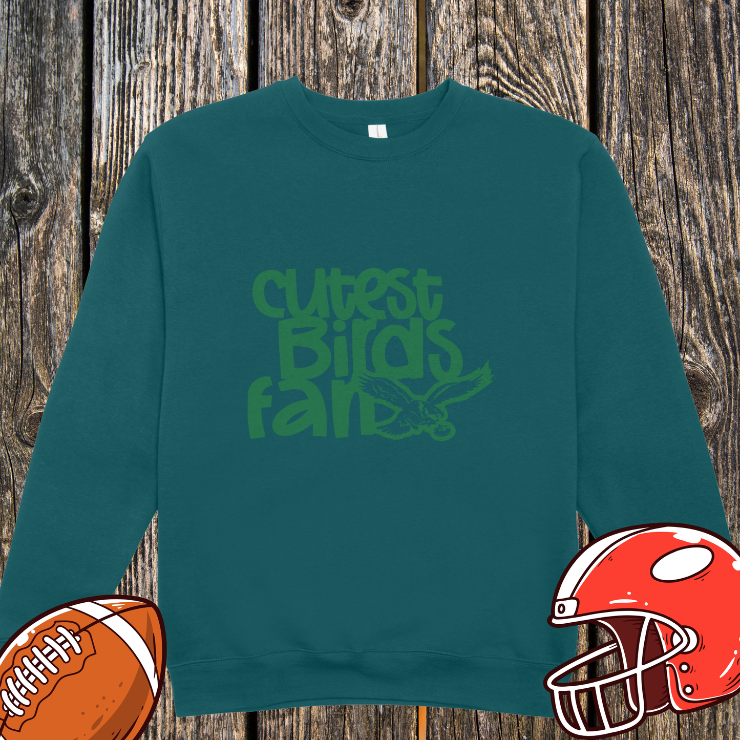 Cutest Birds Fan Unisex T-Shirt – Funny Football Eagle Graphic Sweatshirt