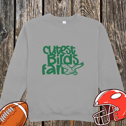 Cutest Birds Fan Unisex T-Shirt – Funny Football Eagle Graphic Sweatshirt