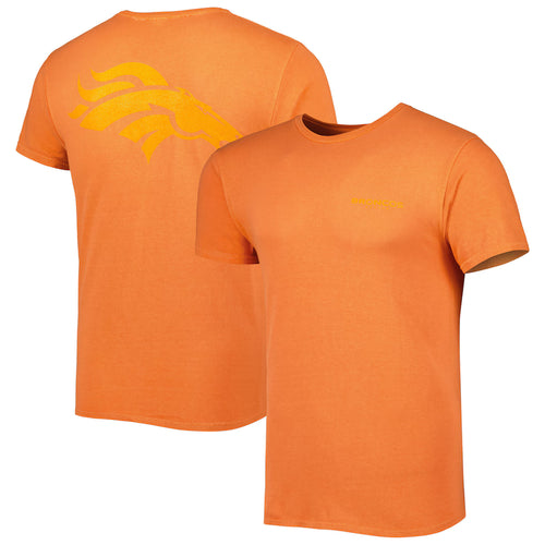 47 Orange Denver Broncos Fast Track Tonal Highlight T-Shirt