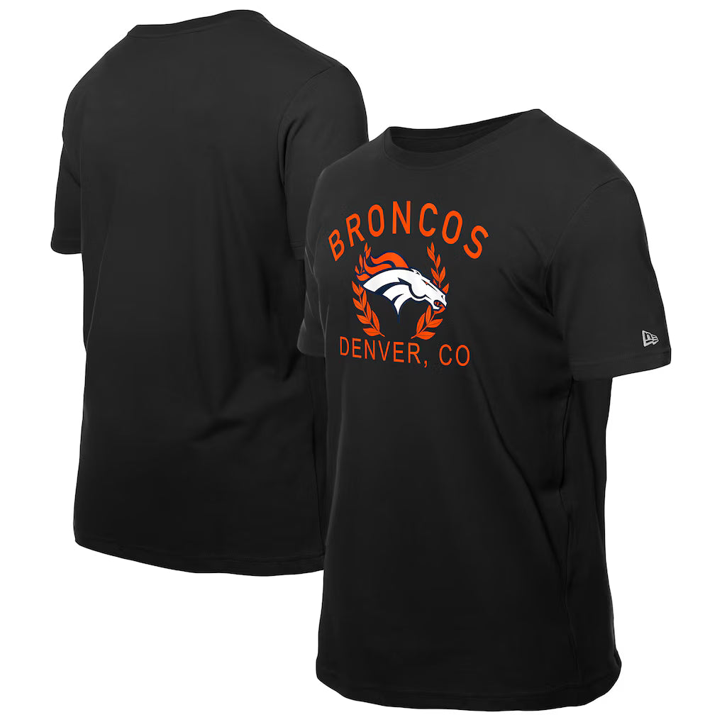 New Era Black Denver Broncos 2025 NFL Draft T-Shirt