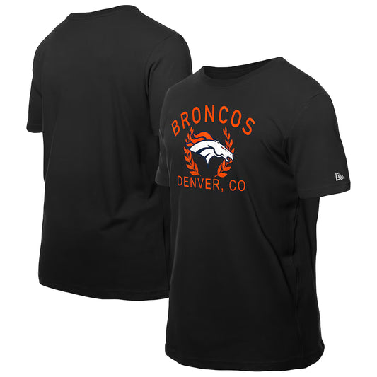 New Era Black Denver Broncos 2025 NFL Draft T-Shirt