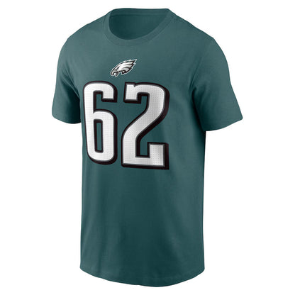 Jason Kelce Midnight Green Philadelphia Eagles Player Name & Number T-Shirt