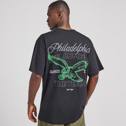 Unisex Black Philadelphia Eagles Graphic T-Shirt